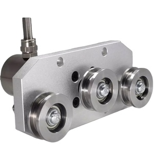 Células de carga del sensor de tensión de tres poleas Capacidad de 2-100KG para hilo Alambre metálico Cuerda de acero Aleación de acero - Product Image 5