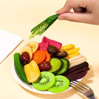Gemengde fruit- en groentesnacks, knapperig gedroogd fruit & groenteproducten