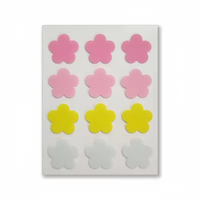 Patch anti-acné en gel à base d'eau, imperméable, en forme de fleur colorée, design moderne, personnalisation OEM pour les soins du visage personnels