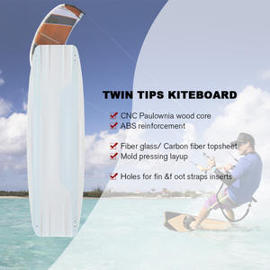 <span class=keywords><strong>Planche</strong></span> de <span class=keywords><strong>kitesurf</strong></span> 2025 en <span class=keywords><strong>bois</strong></span> de Paulownia, fibre de verre et fibre de carbone, modèle Split, Twintip - Product Image 4