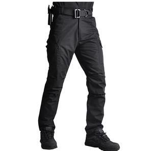 Pantalones Cargo de Lona para Hombre, Diseño Nuevo, Cintura Alta, Corte Recto, Casuales, Transpirables, Servicio OEM, Acabado Lavado, Ropa Urbana para Adultos, Venta al Por Mayor - Product Image 1