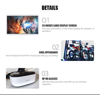 Máquina de Realidad Virtual YHY, Simulador de Conducción de Motocicletas 9D, Experiencia de Compras en un Centro Comercial, para 2 Jugadores, Gran Éxito de Ventas