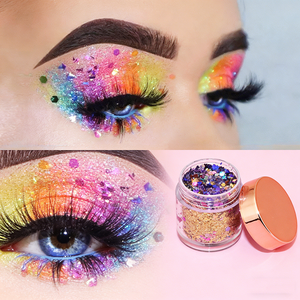 Commercio all'ingrosso ombretto con ombretto a diamante impermeabile e luccicante ombretto monocromatico - Product Image 1