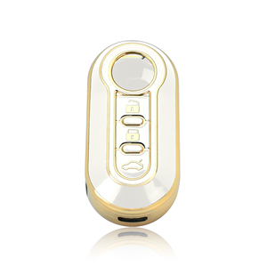 Custodia Protettiva Impermeabile in TPU Morbido di Lusso per Chiave <span class=keywords><strong>Auto</strong></span> <span class=keywords><strong>Fiat</strong></span> 500 e Grand <span class=keywords><strong>Punto</strong></span> - Offerta Imperdibile - Product Image 3