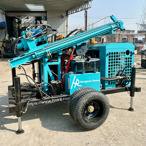 Top-Angebot: 300m Bohrloch Brunnenbohrer, Tragbares Gesteinsbohrgerät mit Dieselantrieb - Product Image 2