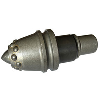 DRILLMORE Burins à tige coniques à dents en forme de balle 35CrMnSi HRC45-48 en carbure de tungstène B47K22HD12/60MM pour tarières et godets