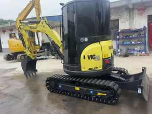 Bonne performance utilisé YANGMA VIO35 Mini Excavaton 3,5 tonnes avec composants de base moteur boîte de vitesses pompe à bas prix - Product Image 2