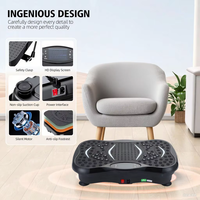 Mini Plaque Vibrante d'Exercice Portable pour Fitness Extrême et Brûlage des Calories sur Tout le Corps – Vente en Gros