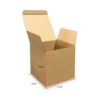 Cajas de Embalaje Personalizadas de Cartón Corrugado Reciclado con Estilo de Carpeta en Relieve y Fondo Autoblocante para Regalos de Exhibiciones Empresariales