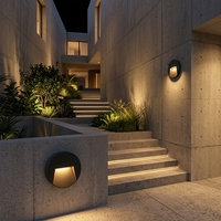 Éclairage LED étanche IP65 pour escalier, 3W, 110v/220v, applique murale intérieure/extérieure, 3000K/4000K/6000K, garantie 3 ans