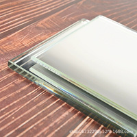 Customizable Ultra-clear Copper-free Silver Tempered Glass Single-sided Dance Mirror Bathroom Partition Mirror JINGRUN Brand
