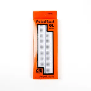 Protoboard Solderless Breadboard GL-12 840 Ponits Is Used To Circuit Board Experiment