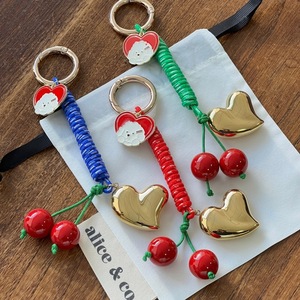 TG-2689 Trendy Ladies <b>Braided</b> Rope Heart Shape Charms Pendant Brass Gold Plated Chain Hand Bags <b>Accessory</b> - Product Image 2