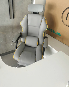 Silla ergonómica de cuero sintético barata con logotipo personalizado, Silla para juegos, <span class=keywords><strong>Ordenador</strong></span> de carreras, PC, silla de oficina, <span class=keywords><strong>reposapiés</strong></span> ajustable - Product Image 3
