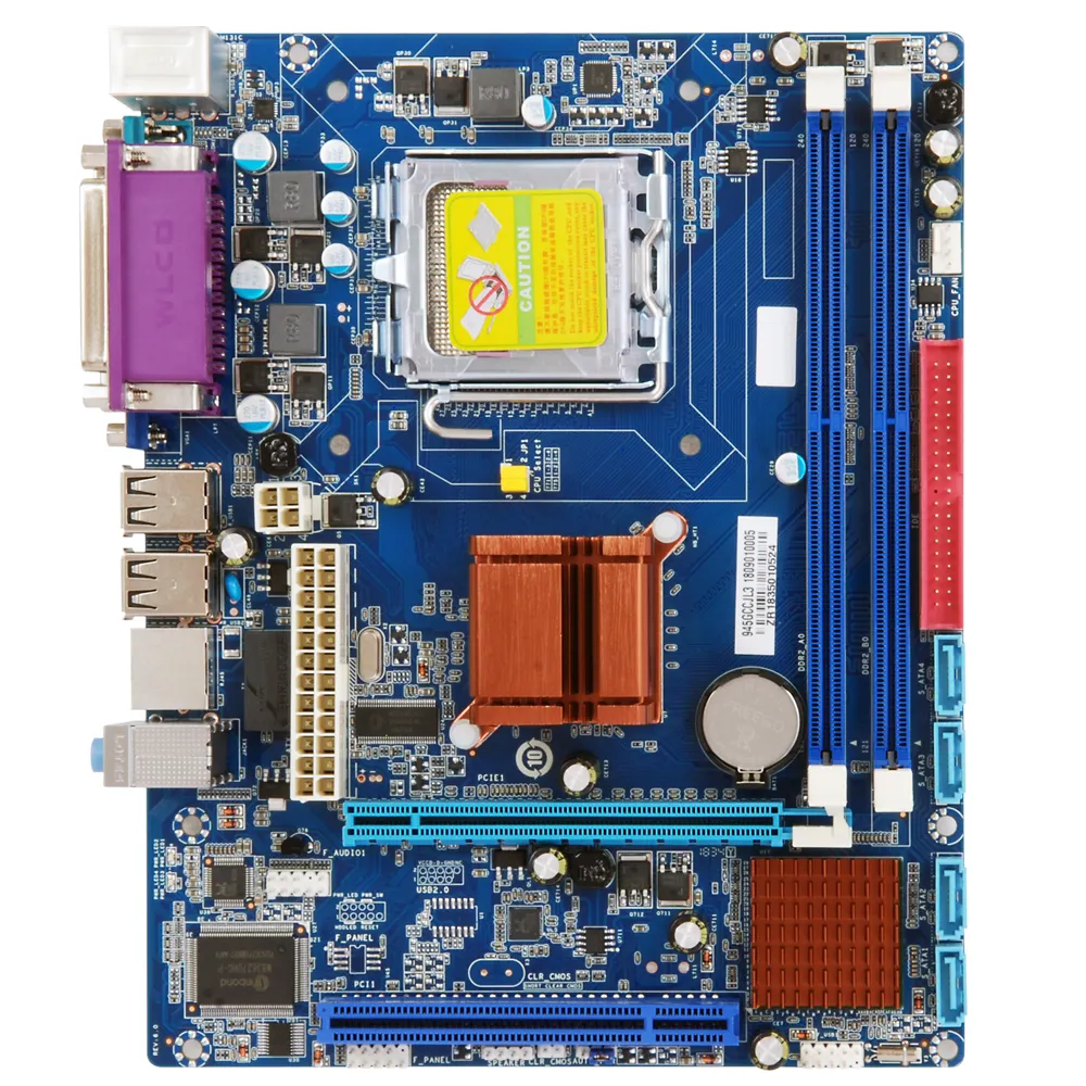 Esonic Intel 945GC dan ICH7 Chipset DDR2 4GB Papan Utama Dukungan Intel Core 2 Duo/ Pentium D/4/ Celeron D Prosesor