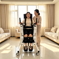 Exosquelette robotique pour l'entraînement à la marche |   Robot de marche pour membres inférieurs |   Dispositif de Neuroreadaptation |   Modes actif et passif