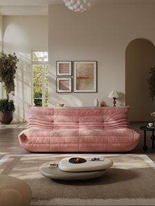 Minimalist Corduroy Lazy <b>Sofa</b> for Living Room Compressed Boneless <b>Sofa</b> Home Furniture 1 2 3 Seater Sectional <b>Sofa</b> Set - Product Image 1