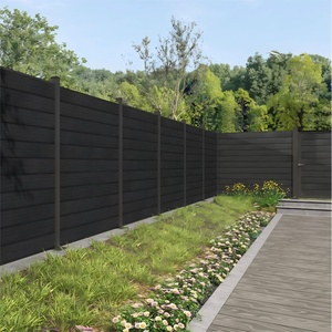 Hot-Selling Modern WPC Fence Easy-to-Assemble Waterproof Fire-Proof Manual Environmentally-Friendly Home Garden Park Outdoor Use - Product Image 3