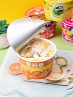 Mie Lamian ala Jepang Yile 35g, cup snack, mangkuk kecil, mie instan mini