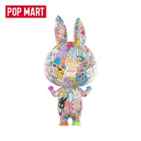 100% authentique Pop Mart MEGA Labubu Série originale 10ème édition (400% ou 1000%) Jouets pour garçons et filles Figurine géante