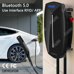 32A 40A 48A chargeur de voiture Wallbox 7KW <span class=keywords><strong>TESLA</strong></span> NACS Portable EV charge OCPP Station pour <span class=keywords><strong>Tesla</strong></span> - Product Image 2