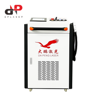 Mesin Pembersih Laser Serat CW Portabel Hanwei Head 1000W 1500W 2000W