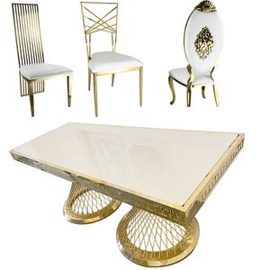 Ensemble de chaises, siège moderne, <span class=keywords><strong>table</strong></span> à <span class=keywords><strong>manger</strong></span>, marbre, bois, plateau rond de 120 cm, verre trempé de 12 mm d'épaisseur, 132 pouces, <span class=keywords><strong>14</strong></span>, <span class=keywords><strong>table</strong></span> à <span class=keywords><strong>manger</strong></span> pour 12 <span class=keywords><strong>personnes</strong></span> - Product Image 4