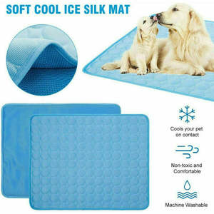 Esterilla de verano para perros y gatos, colchón con autoenfriamiento, cojín para mantener la cama fresca - Product Image 5