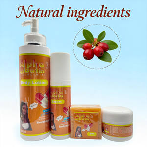 Set de Cuidado Corporal con Alfa Glutatión y Arbutina, Crema Blanqueadora para Axilas, Productos para el Cuidado de la Piel OEM - Product Image 4