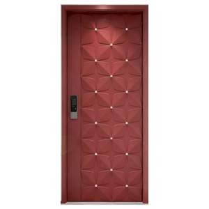 ประตูอลูมิเนียมเกรดโรงพยาบาล ประตูอลูมิเนียมนิรภัยสุขอนามัย ทำความสะอาดง่าย ประตูอลูมิเนียมป้องกันขโมย สำหรับคลินิก - Product Image 5