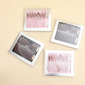 Juego de 16 <span class=keywords><strong>Brochas</strong></span> de Maquillaje con Pedrería Glitz and Glam, Estilo Profesional, <span class=keywords><strong>Brochas</strong></span> de Maquillaje de Lujo al por Mayor con Caja de Regalo - Product Image 2
