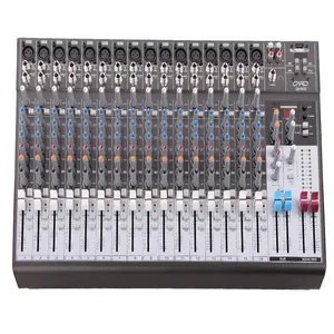 Public Address System DJ Sound Adjustment 16 Way Professional Mixer