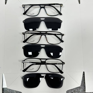 <span class=keywords><strong>Gafas</strong></span> <span class=keywords><strong>de</strong></span> <span class=keywords><strong>Sol</strong></span> con Clip <span class=keywords><strong>de</strong></span> Acetato Duraderas y Elegantes con Clips Polarizados Protección UV400 para Actividades al Aire Libre Venta Promocional Óptica - Product Image 2