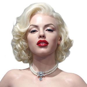 Manekin Silikon Realistis Setengah Badan untuk Pajangan, Perhiasan Mewah Buatan Tangan, Karya Seni yang Indah - Product Image 2