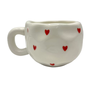 Tasse à petit-déjeuner en céramique faite à la main, nouvelle tasse à flocons d'avoine pour thé au lait, cadeaux de cuisine en poterie pour femmes, tasses à thé et soucoupes - Product Image 3