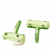 Rouleau anti-poils durable et réutilisable au design grenouille mignon pour couvertures, canapés et sièges
