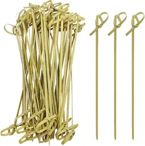 Scelte di nodo di bambù con spiedino ad anello annodato prezzo di fabbrica
