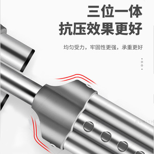 Canne de marche légère en métal Zhuxin, antidérapante, pour personnes âgées et jeunes, aide à la rééducation - Product Image 4