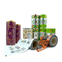 Film en rouleau laminé BOPP CPP imprimé sur mesure, qualité alimentaire, thermoscellable, pour l'emballage de snacks, biscuits, chips et produits de boulangerie