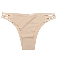 Dames Slipje Naadloze Strings Voor Vrouwen G-String Sexy Holle Ademende Katoenen String Bikini Ondergoed Vrouwen
