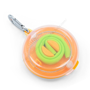 Wholesale H660 Bar <b>Accessory</b> <b>Travel</b> Portable Beverage Drinking Foldable Straws Multi Colour Eco Friendly Reusable Keychain - Product Image 5