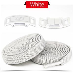 8MM 2025 lacets de chaussures sans cravate lacets sans attaches lacets élastiques Sneaker enfants adultes lacet plat élargi pour chaussures - Product Image 6