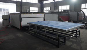 Horno de Vidrio Laminado de Doble Capa y Doble Estación con <span class=keywords><strong>Película</strong></span> EVA, Horno de Vidrio Laminado de Alta Eficiencia - Product Image 2