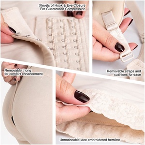 Vêtements de compression post-chirurgicaux Colombianas 9182 en gros, Colombianas à décolleté ouvert, vêtements de compression post-opératoires, Colombianas gaine - Product Image 4