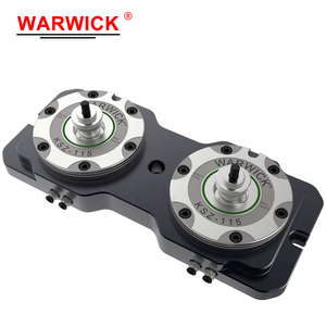 KSZ115-T2 nóng bán CNC Zero điểm thay đổi nhanh chóng Hệ thống <span class=keywords><strong>Pallet</strong></span> 2 cách Trạm Kẹp cho các ứng dụng phay nói chung - Product Image 2