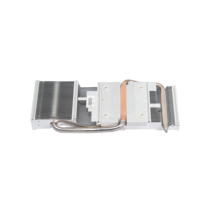 Dissipateur thermique GPU Xunzhan, 6 caloducs, 120W TDP, profil bas, solution OEM personnalisée
