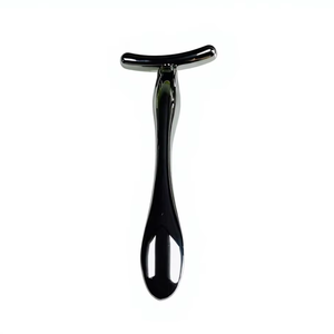cosmetics Absorption Boosting Smoothing <b>Massage</b> <b>Tool</b> T-shaped Metal Eye Cream Massager Stick - Product Image 3