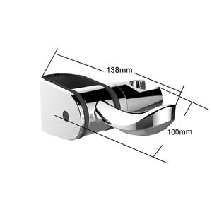 Base Deslizante Ajustable para Cabezal de Ducha de Acero Inoxidable, Posición Oculta, Prevención de Corrosión, Instalación sin Perforaciones - Product Image 3