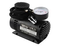 Compresseur portable 12V mini monocylindre 150 psi à gonflage rapide, design compact, affichage analogique, homologué CE pour le gonflage des pneus