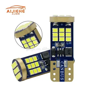 T10 LED 27 SMD 2016 Chip Tự Động LED Đèn Đèn Pha Sương Mù Bóng Đèn Xe Giấy Phép Tấm Nêm Bên Nội Thất LED Bóng Đèn Phổ